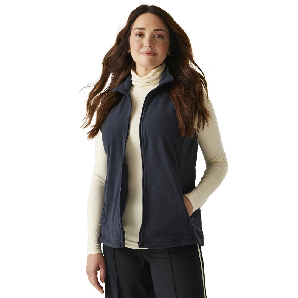 Regatta Micro Fleece Gilet Womens Ladies Unlined Full Zip Bodywarmer Vest 8-20 - Picture 11 of 12