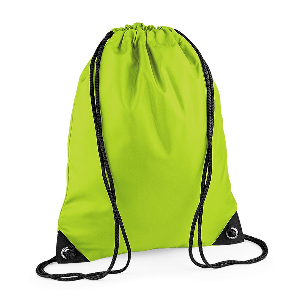 BagBase PREMIUM GYMSAC Waterproof Drawstring Bag Sports School PE Swim Gym Sack - Picture 16 of 43