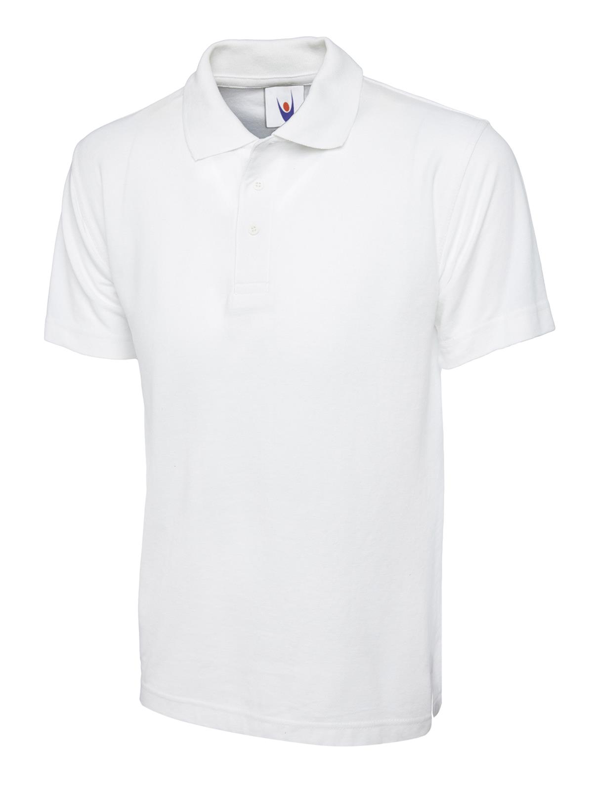 UNEEK Active Polo Shirt Adult Unisex Plain Soft Work Wear Leisure Top UC105 - Picture 18 of 18