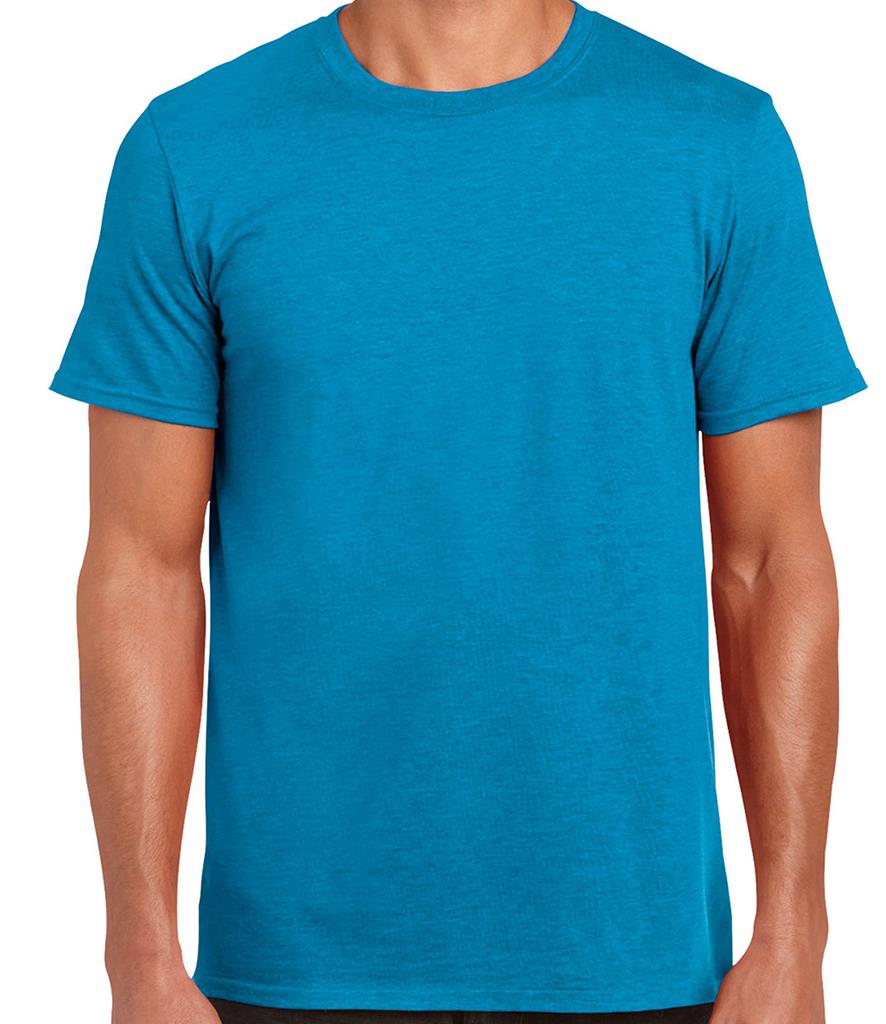 5 PACK Gildan Mens T-Shirt Softyle Plain 100% Ringspun Cotton Crewneck Tee Top - Picture 37 of 38