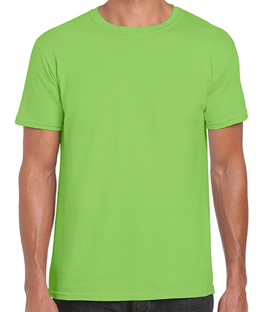 5 PACK Gildan Mens T-Shirt Softyle Plain 100% Ringspun Cotton Crewneck Tee Top - Picture 17 of 38