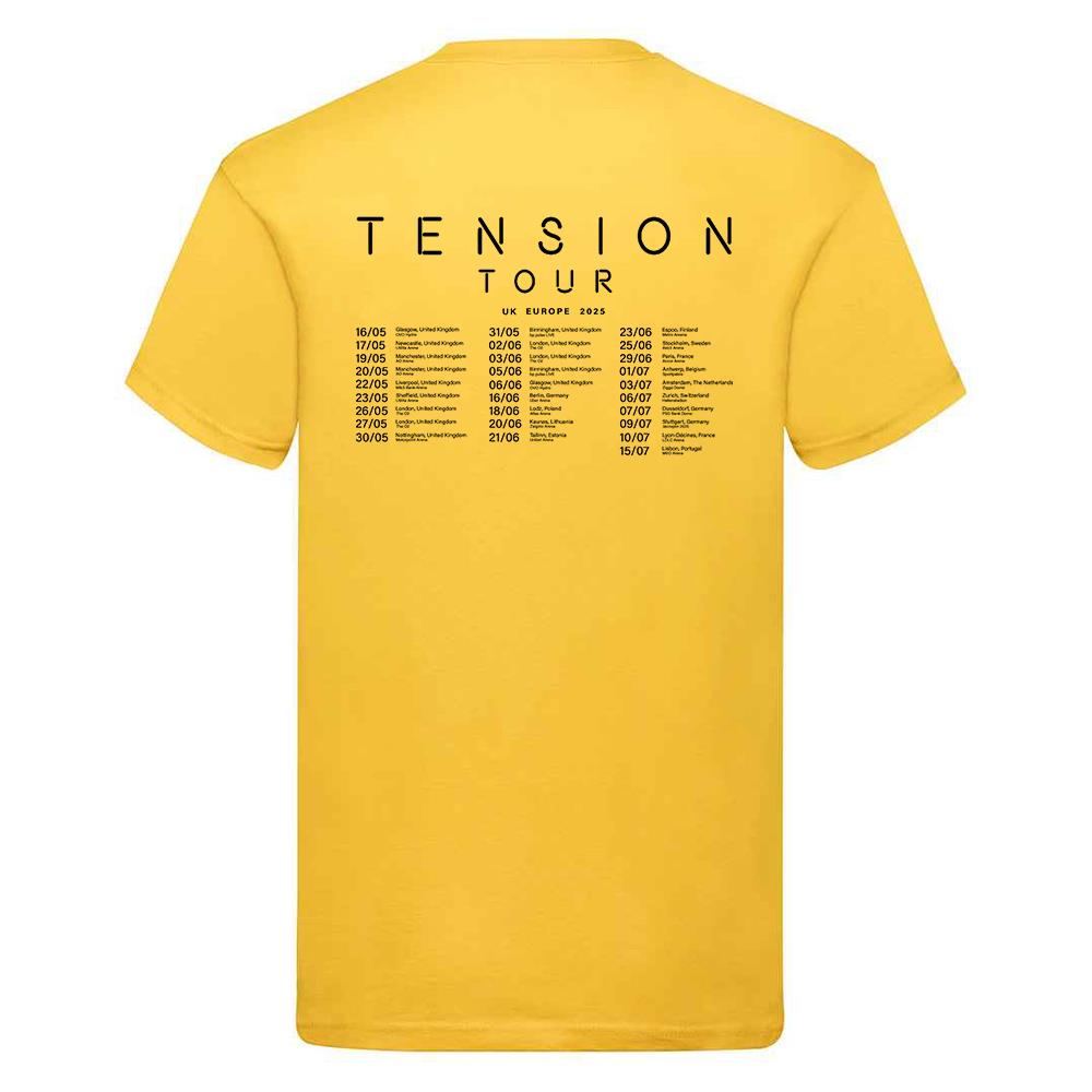 T-Shirt Tension Tour Kylie Musik Konzert Unisex Festival UK Europa 2025 Termine - Bild 29 von 29