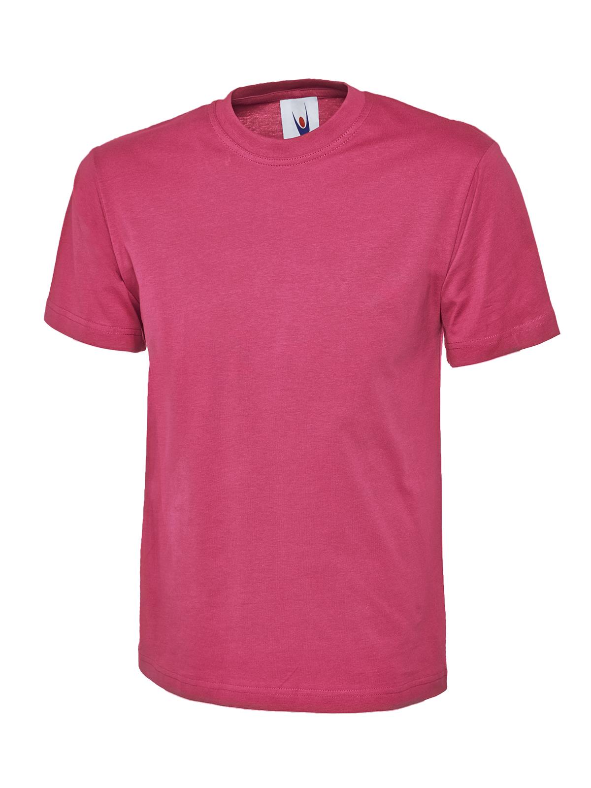 3 PACK UNEEK Classic T-Shirt Unisex Mens Plain 100% Cotton Tee Top Blank UC301 - Picture 20 of 25