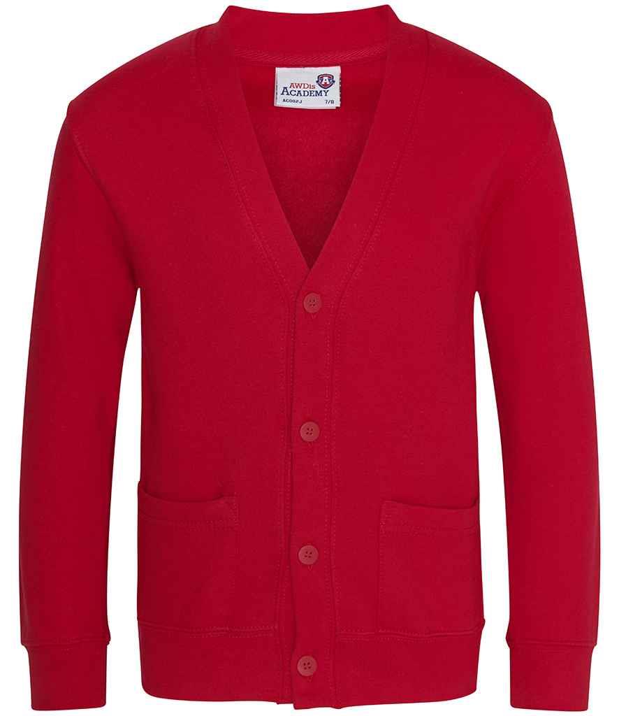 Kids School Cardigan Boys Girls Fleece Sweatshirt Uniform Scouts Age 3-13 Years - Picture 9 of 20