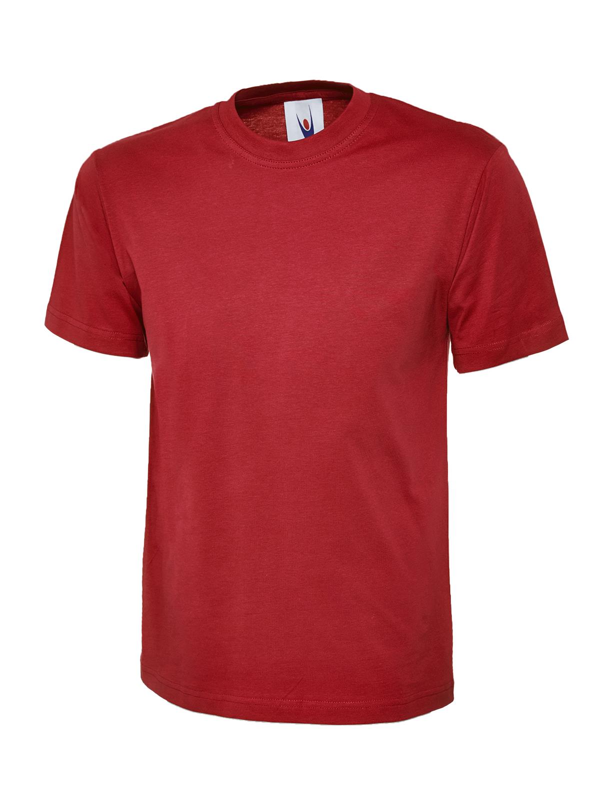 5 PACK UNEEK Classic T-Shirt Unisex Mens Plain 100% Cotton Tee Top Blank UC301 - Picture 8 of 25
