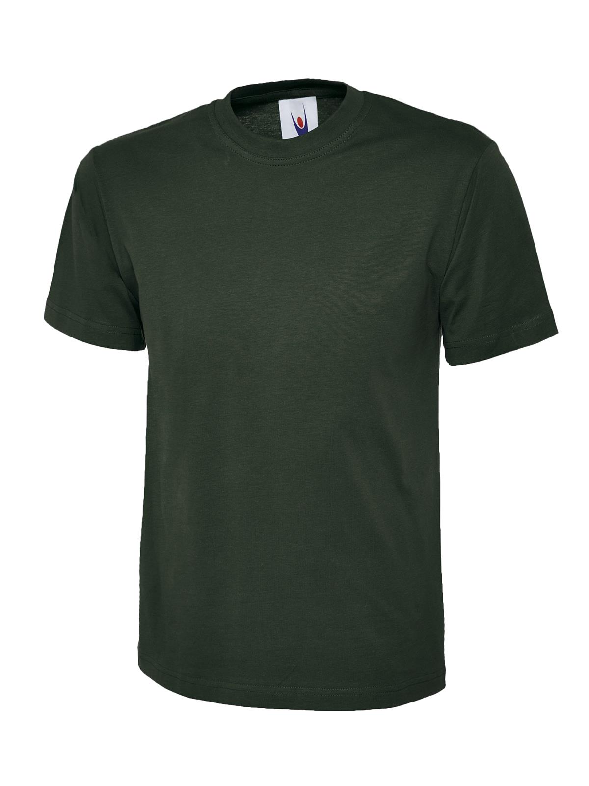 5 PACK UNEEK Classic T-Shirt Unisex Mens Plain 100% Cotton Tee Top Blank UC301 - Picture 15 of 25