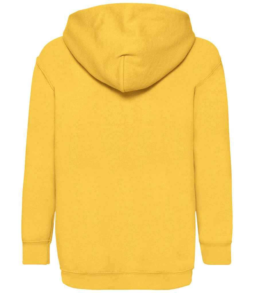 Fruit of the Loom Classic Kids Hoodie Hooded Boys Girls School Sweatshirt Top - Picture 34 of 38