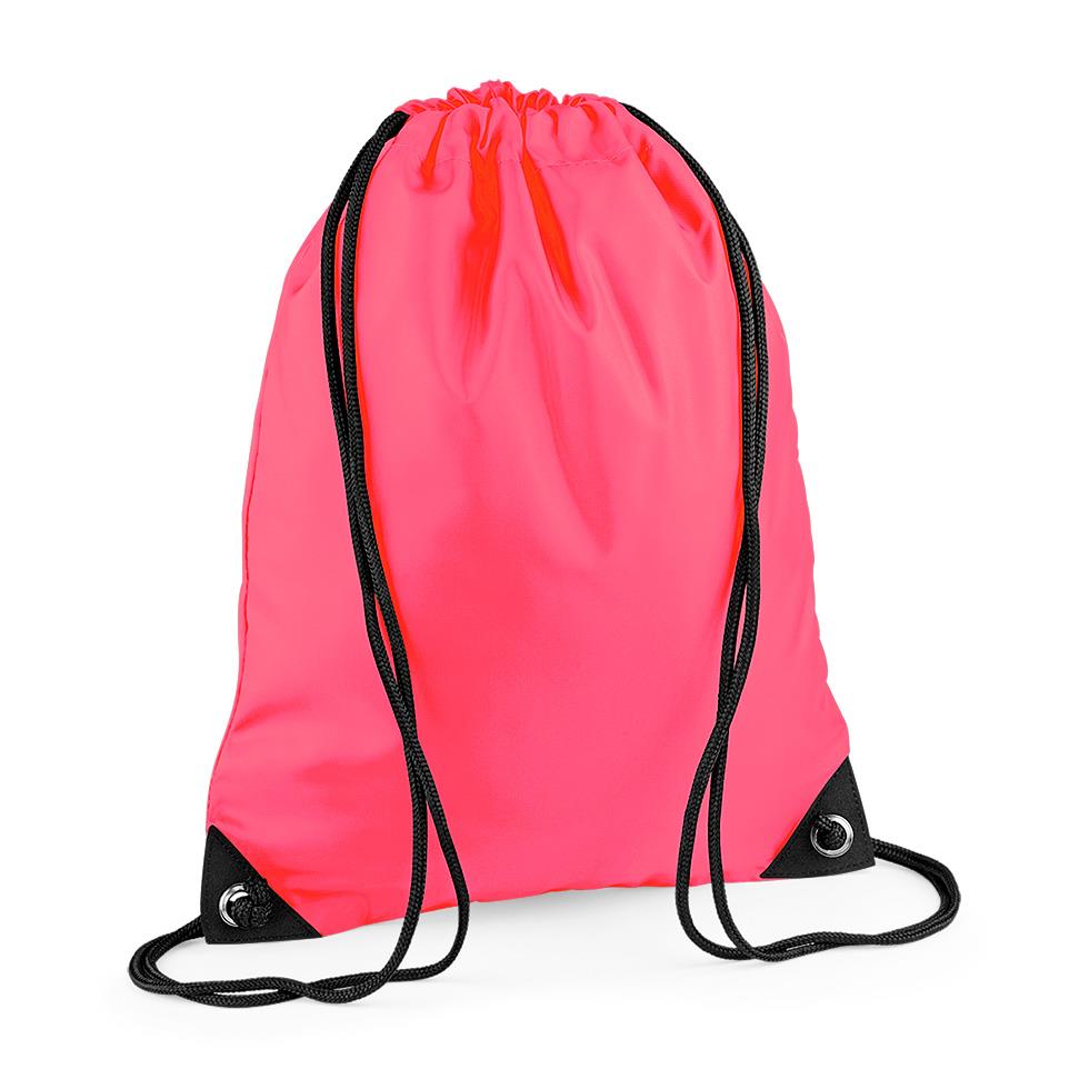 BagBase PREMIUM GYMSAC Waterproof Drawstring Bag Sports School PE Swim Gym Sack - Picture 19 of 43