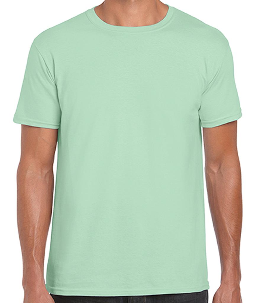 5 PACK Gildan Mens T-Shirt Softyle Plain 100% Ringspun Cotton Crewneck Tee Top - Picture 15 of 38