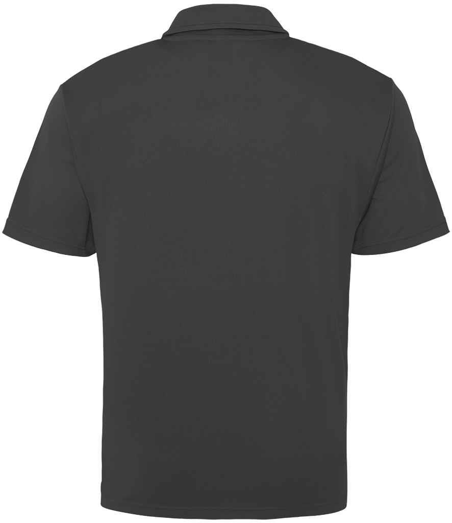 Mens Sports Polo Shirt Quick Dry Wicking Mens Gym Workout Polyester Plain Top - Picture 14 of 42