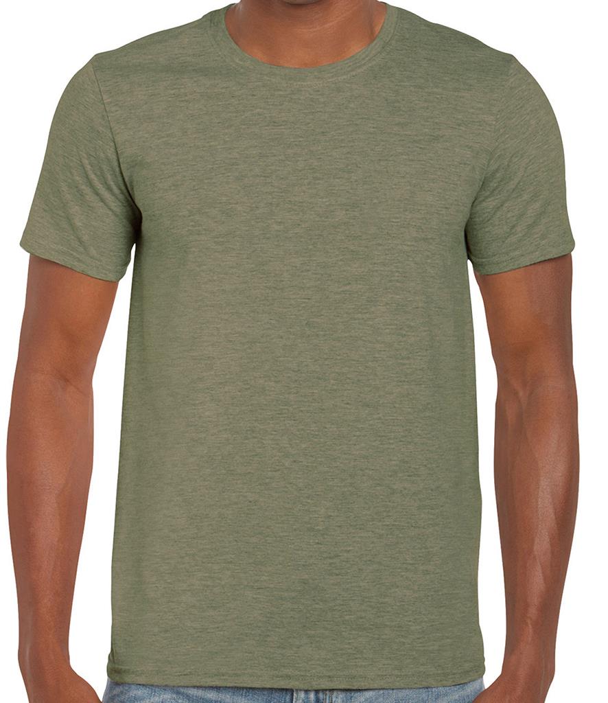 5 PACK Gildan Mens T-Shirt Softyle Plain 100% Ringspun Cotton Crewneck Tee Top - Picture 26 of 38