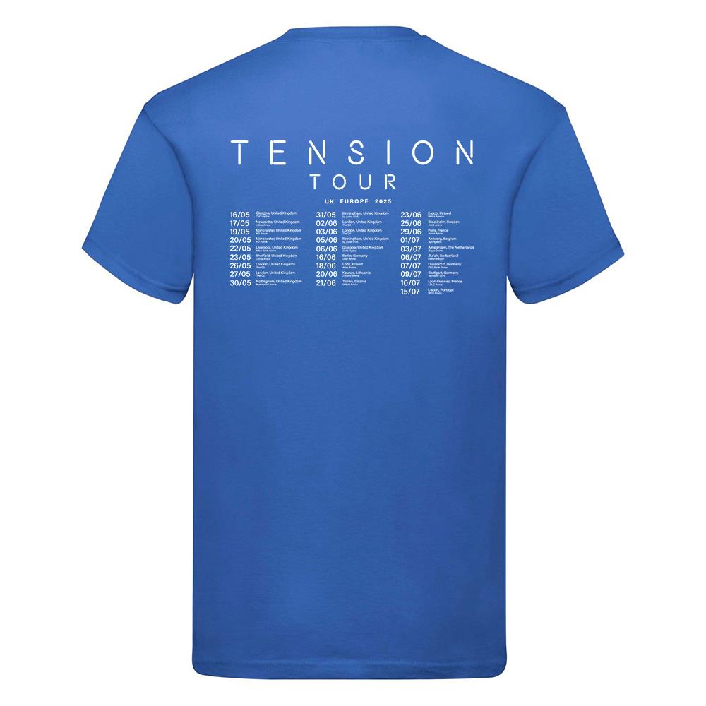 T-Shirt Tension Tour Kylie Musik Konzert Unisex Festival UK Europa 2025 Termine - Bild 23 von 29