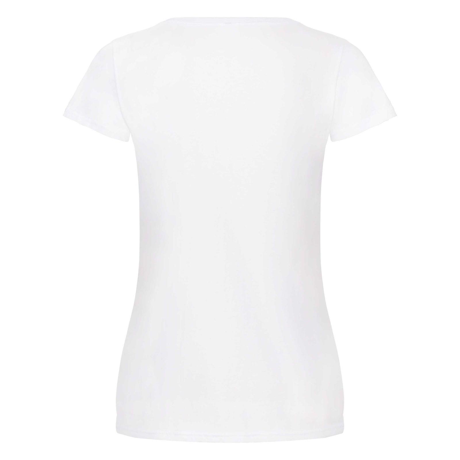 3 Pack Fruit of the Loom Ladies T Shirt Womens Blank Lady Fit Tee Blank T-Shirts - Picture 10 of 47