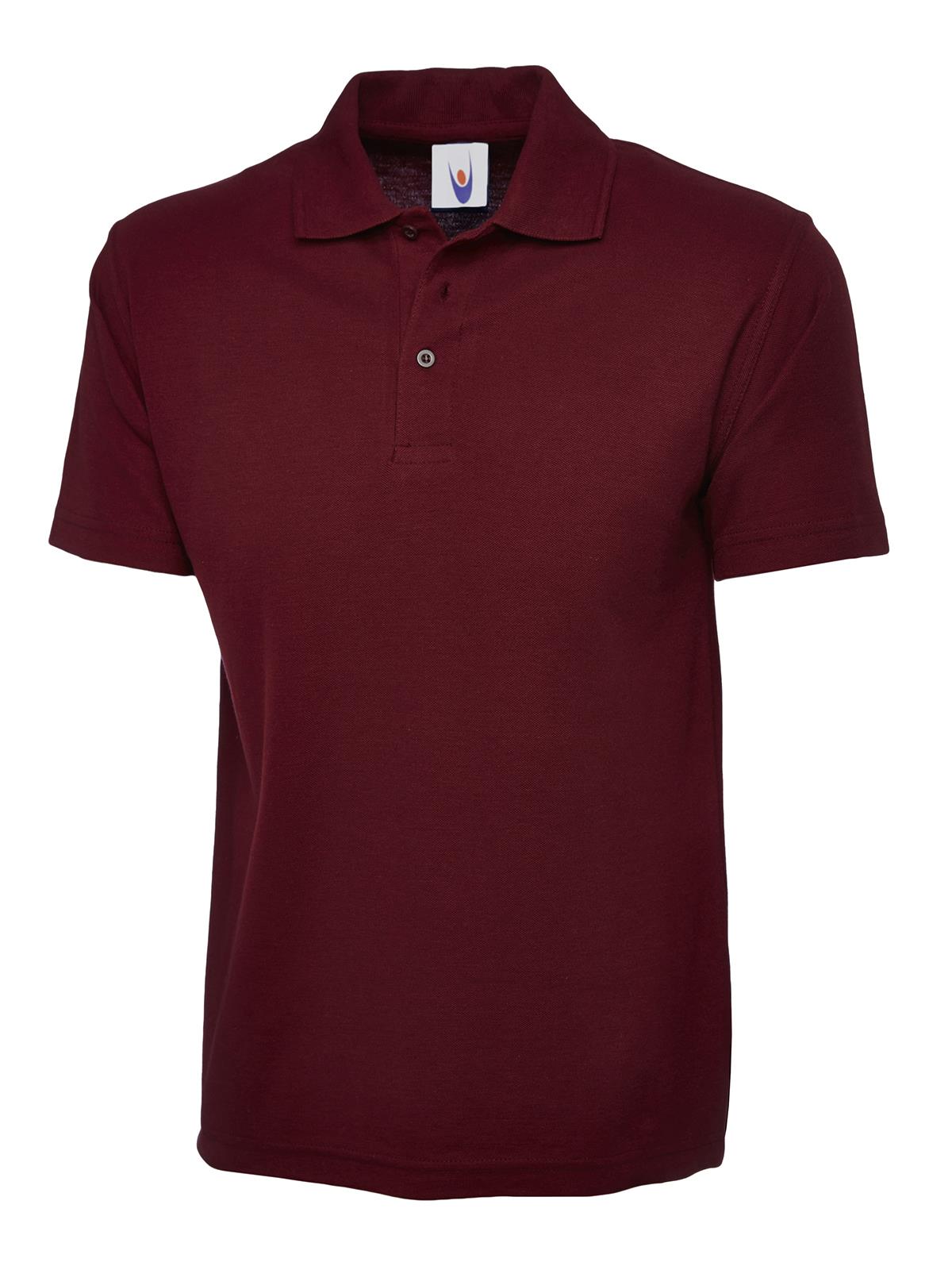 UNEEK Active Polo Shirt Adult Unisex Plain Soft Work Wear Leisure Top UC105 - Picture 12 of 18