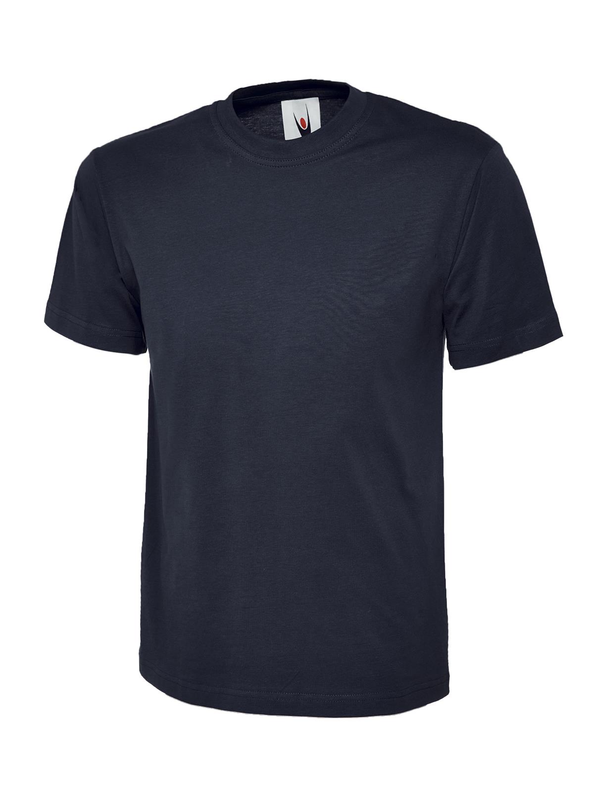 5 PACK UNEEK Classic T-Shirt Unisex Mens Plain 100% Cotton Tee Top Blank UC301 - Picture 10 of 25