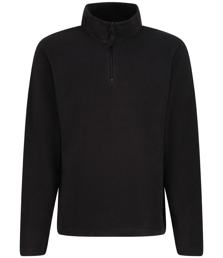 Regatta Mens Half Zip Micro Fleece Jacket Lightweight Warm Jumper Pullover Top - Picture 7 of 34