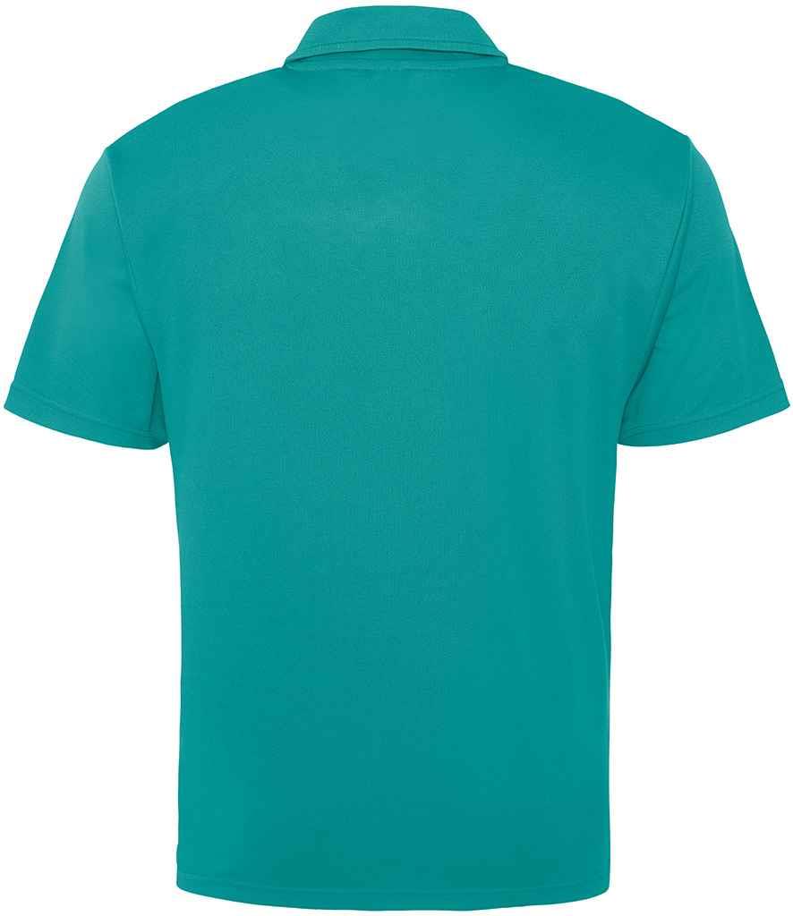 Mens Sports Polo Shirt Quick Dry Wicking Mens Gym Workout Polyester Plain Top - Picture 42 of 42
