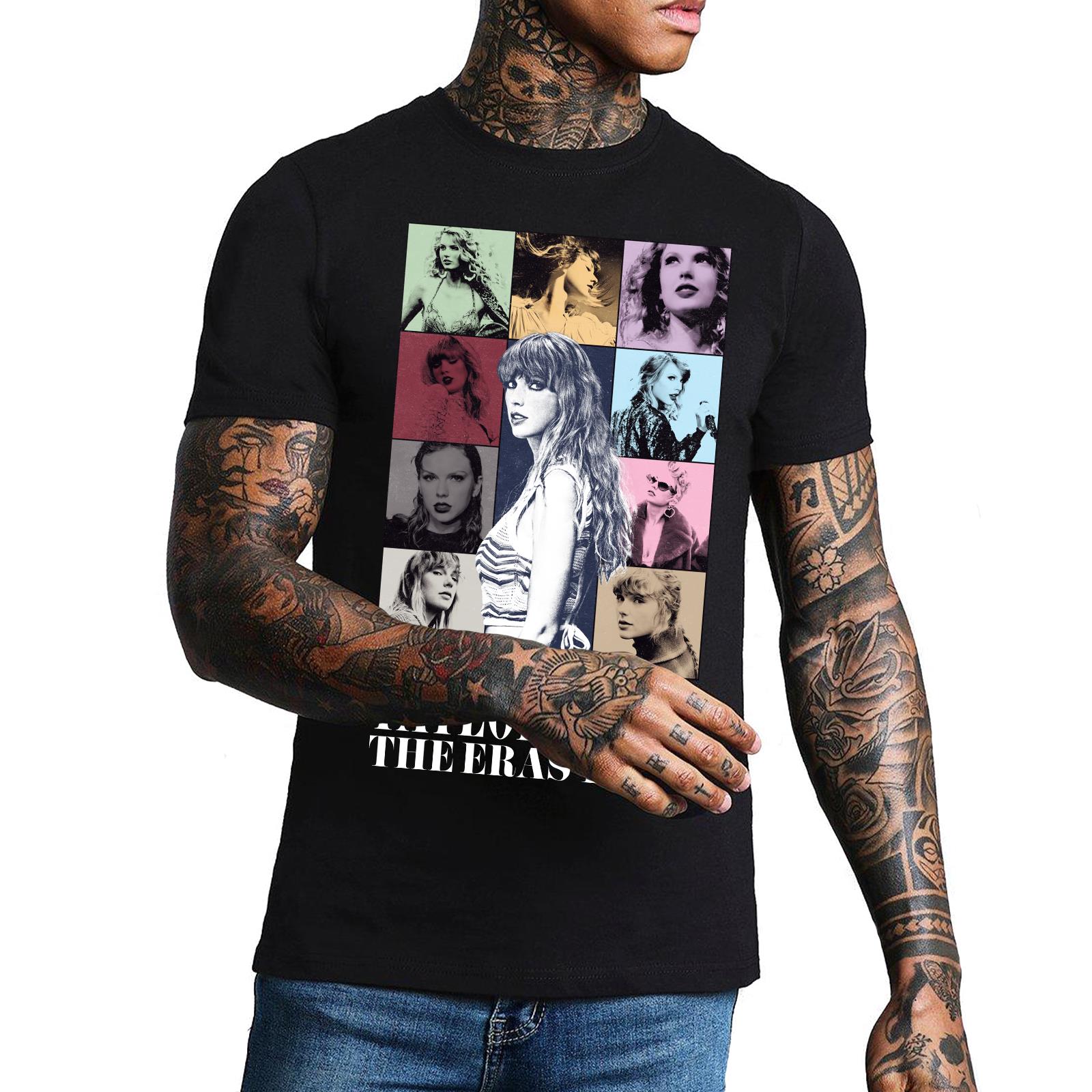 Camiseta estampada unisex para niños Taylor Eras Tour adulto fanático de la música concierto recuerdo Reino Unido - Imagen 9 de 12