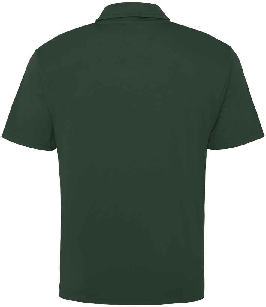 Mens Sports Polo Shirt Quick Dry Wicking Mens Gym Workout Polyester Plain Top - Picture 10 of 42