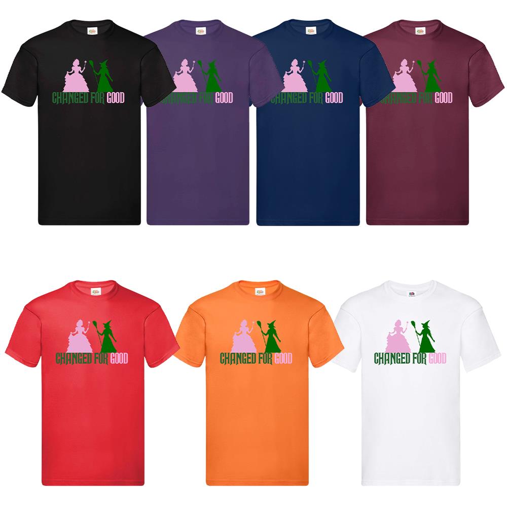 Changed For Good Kids T-Shirt Wicked Inspired Adult Graphic Movie Girls Tee Gift - Picture 18 of 25