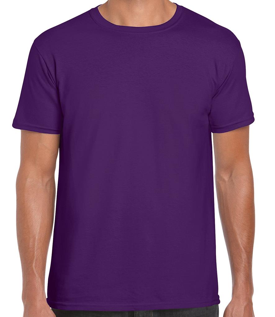 5 PACK Gildan Mens T-Shirt Softyle Plain 100% Ringspun Cotton Crewneck Tee Top - Picture 9 of 38