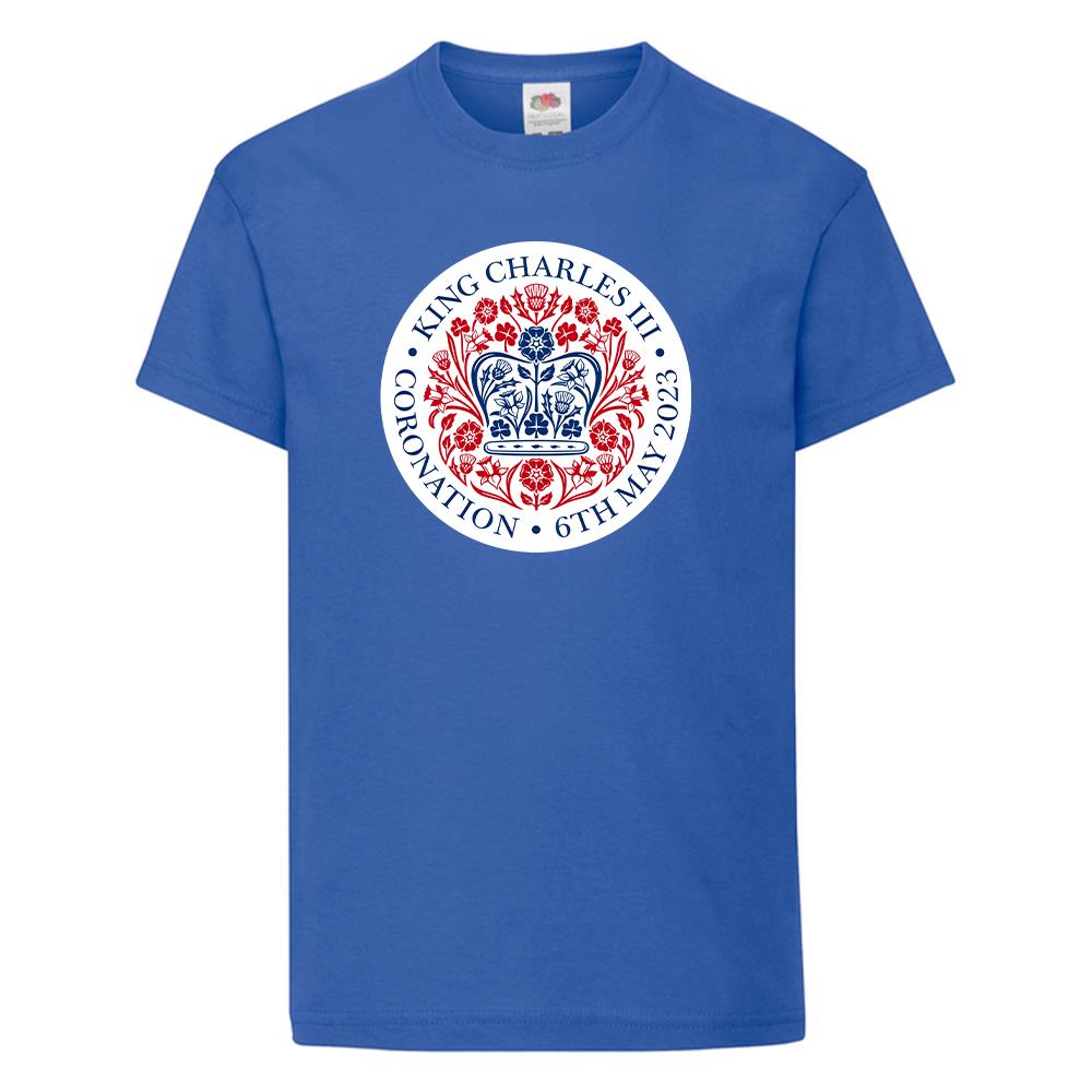 kurzärmeliges Herren-T-Shirt King Charles III Krönung 6. Mai Geschenk Souvenir - Bild 7 von 8