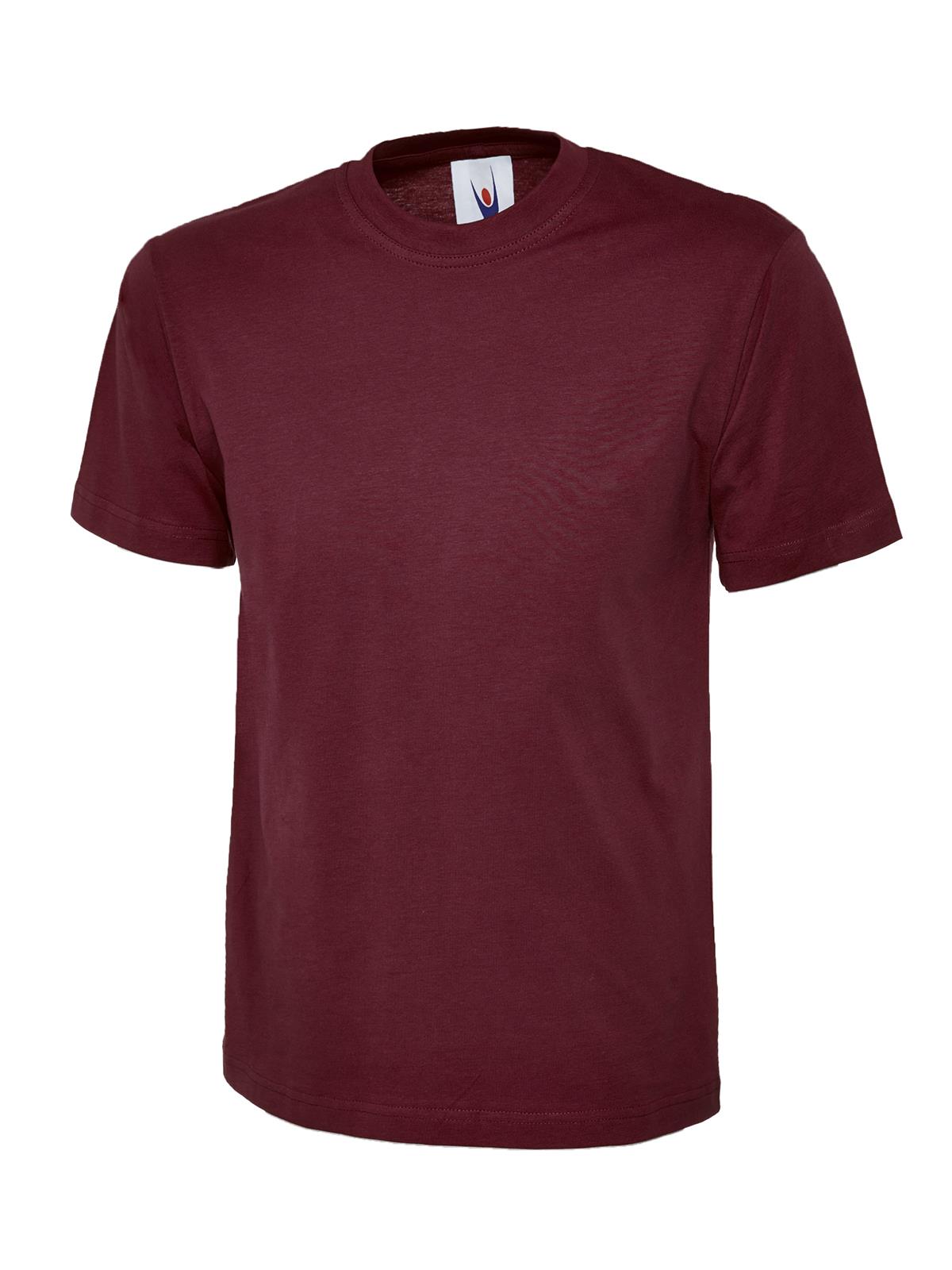 5 PACK UNEEK Classic T-Shirt Unisex Mens Plain 100% Cotton Tee Top Blank UC301 - Picture 13 of 25