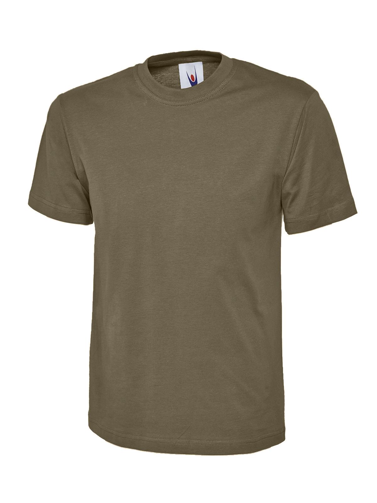 5 PACK UNEEK Classic T-Shirt Unisex Mens Plain 100% Cotton Tee Top Blank UC301 - Picture 23 of 25