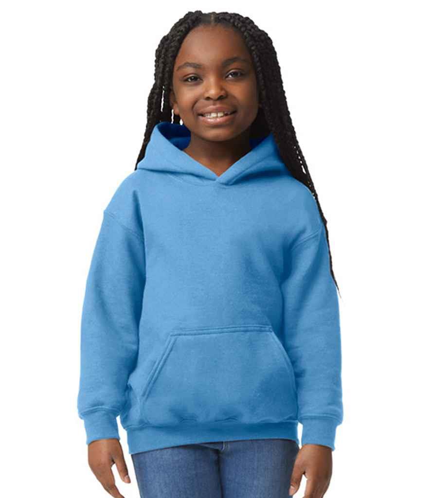 Personalised Kids Hoodie Custom Printed Children Hooded Gildan Sweatshirt Top - Picture 11 of 58