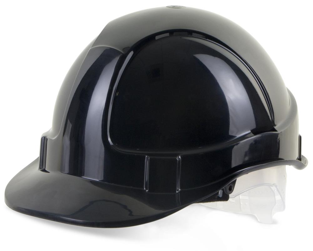 BEESWIFT Economy Vented Safety Work Helmet Builders Construction Hard Hat - Picture 8 of 8