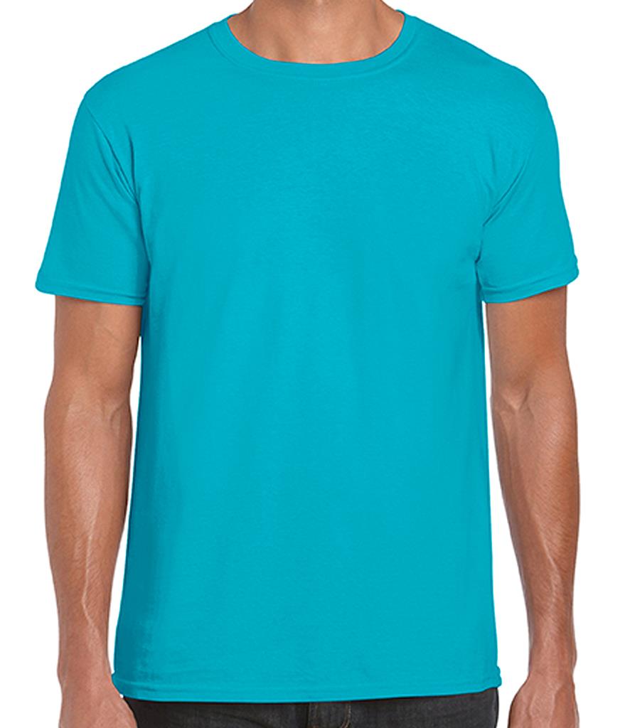 5 PACK Gildan Mens T-Shirt Softyle Plain 100% Ringspun Cotton Crewneck Tee Top - Picture 10 of 38