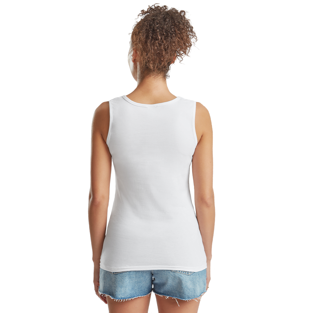 Fruit of the Loom Ladies Vest Plain 100% Cotton Womens Girls Casual Tank Top - Picture 8 of 14