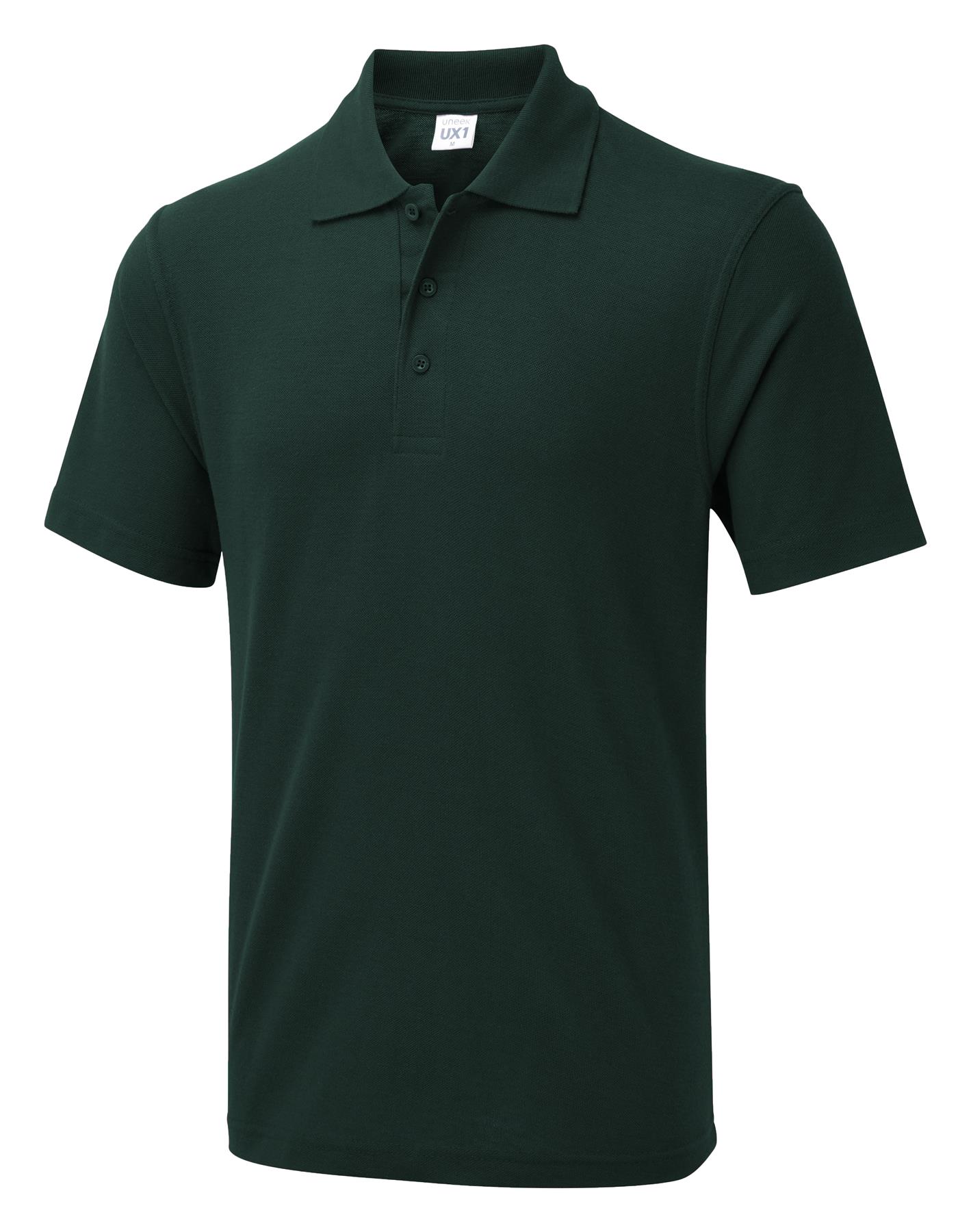 3 PACK UNEEK UX Polo Shirt Plain Unisex Work Wear Uniform Polycotton Top XS-6XL - Picture 12 of 15
