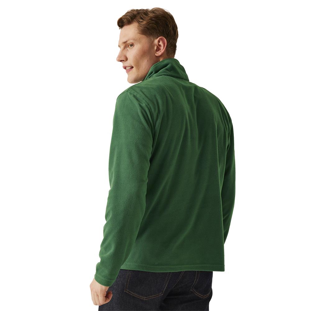 Regatta Mens Half Zip Micro Fleece Jacket Lightweight Warm Jumper Pullover Top - Picture 22 of 34
