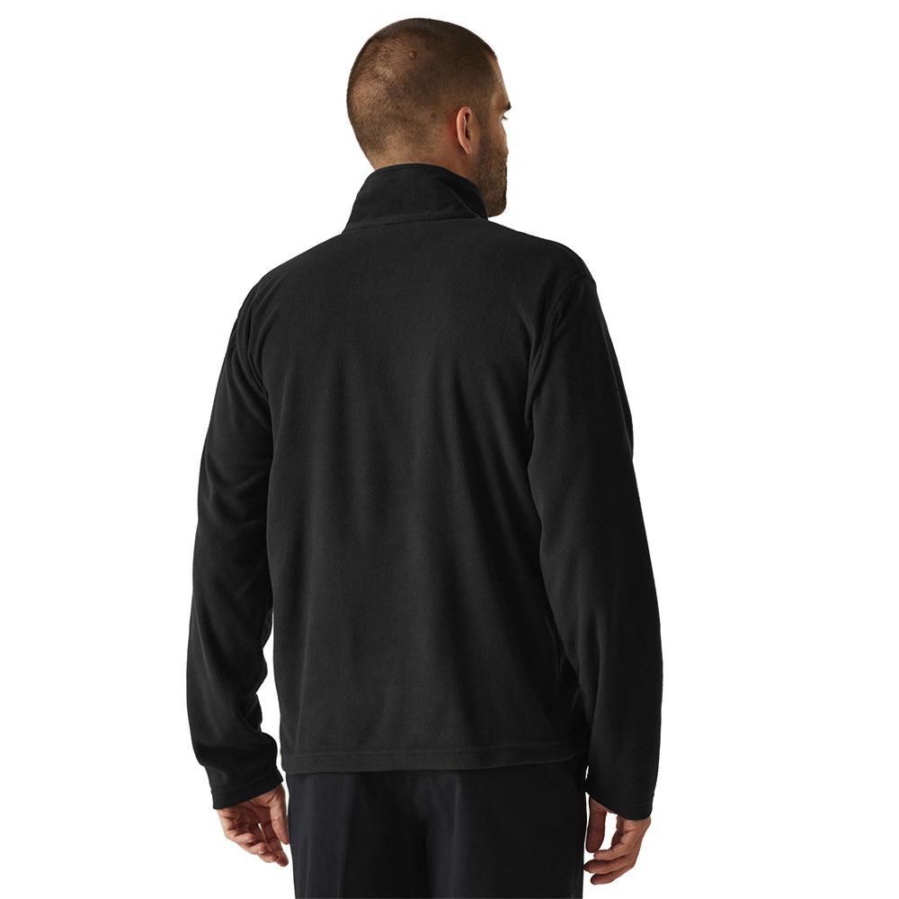 Regatta Mens Half Zip Micro Fleece Jacket Lightweight Warm Jumper Pullover Top - Picture 10 of 34