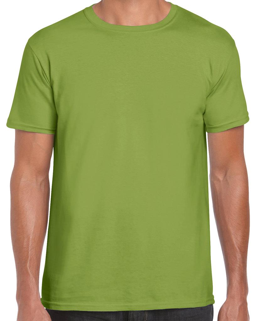 5 PACK Gildan Mens T-Shirt Softyle Plain 100% Ringspun Cotton Crewneck Tee Top - Picture 19 of 38