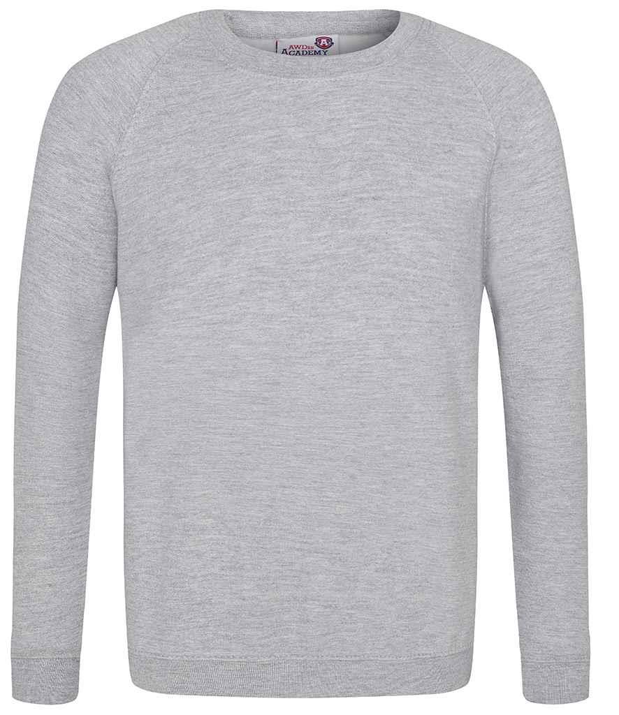Kids Sweatshirt School Uniform Girls Boys Fleece Jumper Crew Neck Ages 3-13 - Picture 27 of 30