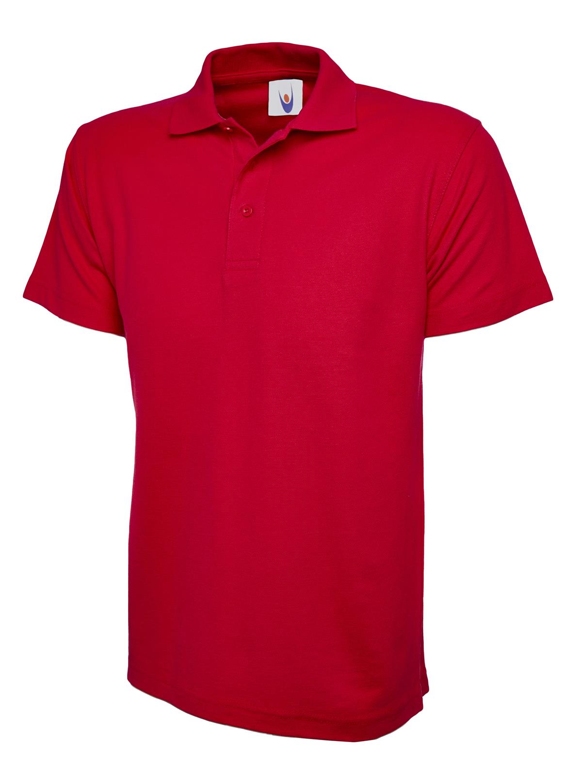 5 PACK Uneek Classic Unisex Polo Shirt UC101 Short Sleeve Work Wear Top