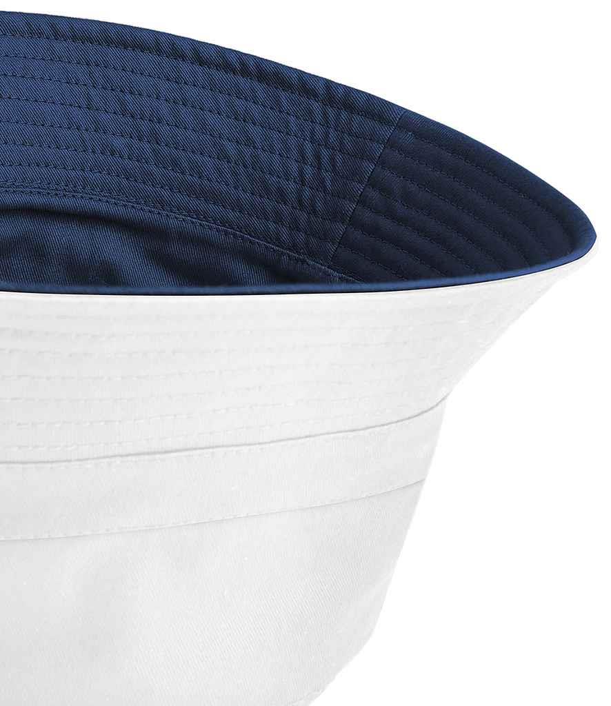 Unisex Reversible Bucket Hat Cotton Twill Cargo Fishing Festival Walking Cap - Picture 11 of 15