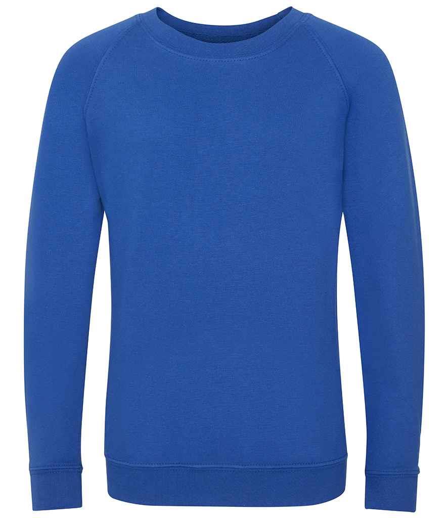 Kids Sweatshirt School Uniform Girls Boys Fleece Jumper Crew Neck Ages 3-13 - Picture 17 of 30
