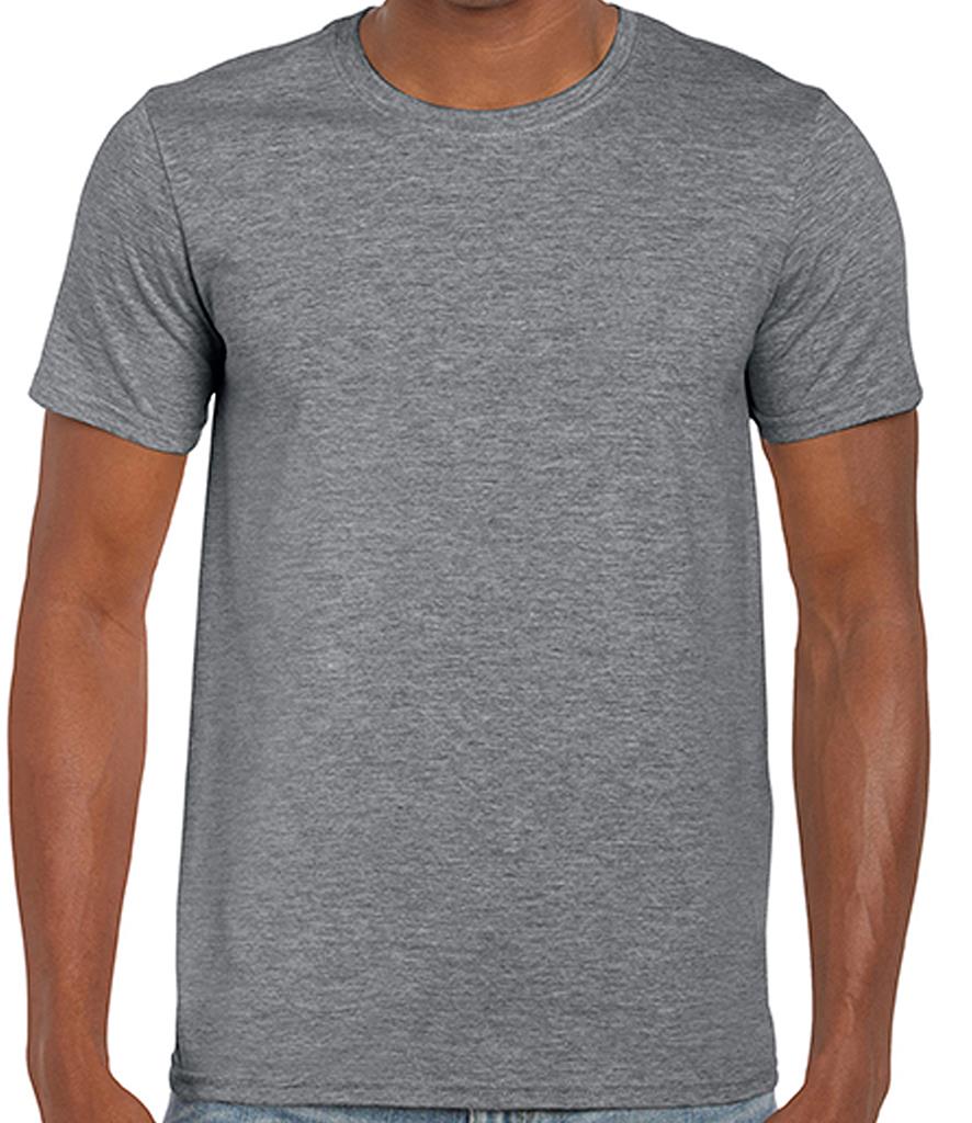 5 PACK Gildan Mens T-Shirt Softyle Plain 100% Ringspun Cotton Crewneck Tee Top - Picture 27 of 38