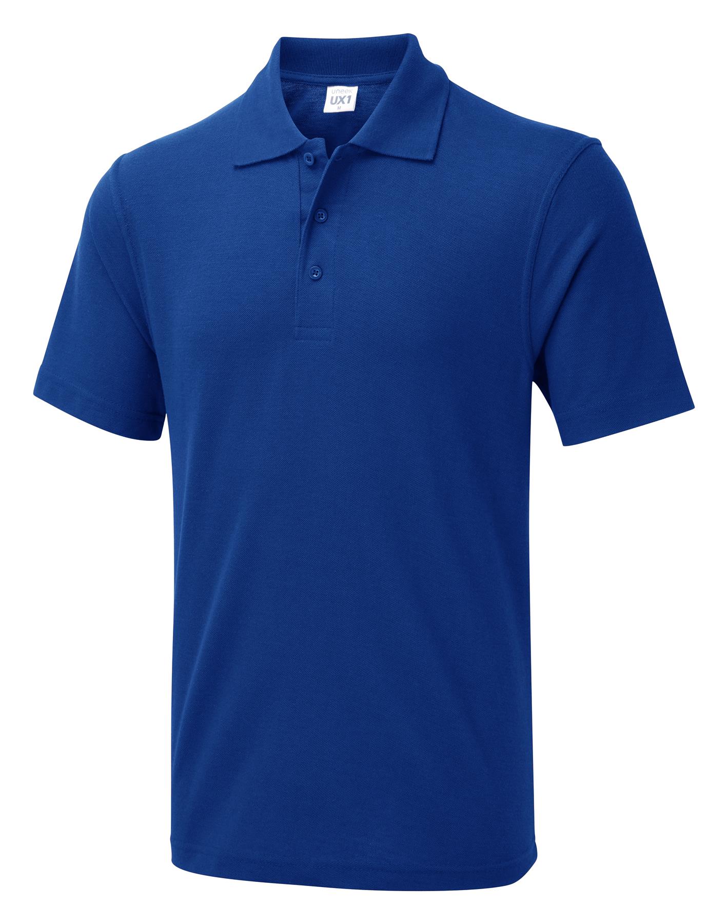 3 PACK UNEEK UX Polo Shirt Plain Unisex Work Wear Uniform Polycotton Top XS-6XL - Picture 10 of 15