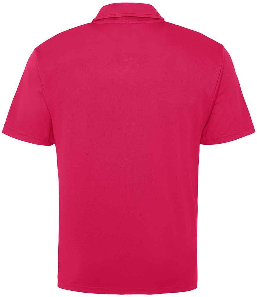 Mens Sports Polo Shirt Quick Dry Wicking Mens Gym Workout Polyester Plain Top - Picture 22 of 42