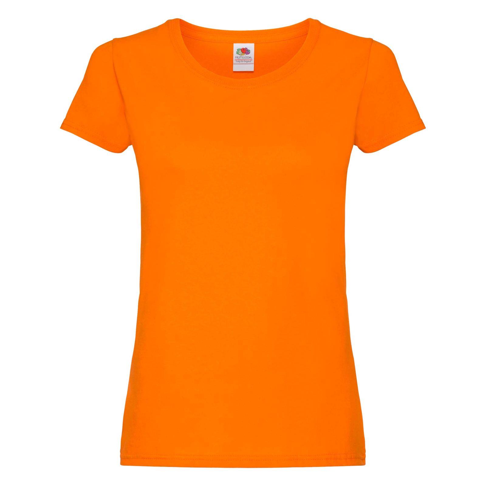 3 Pack Fruit of the Loom Ladies T Shirt Womens Blank Lady Fit Tee Blank T-Shirts - Picture 40 of 47