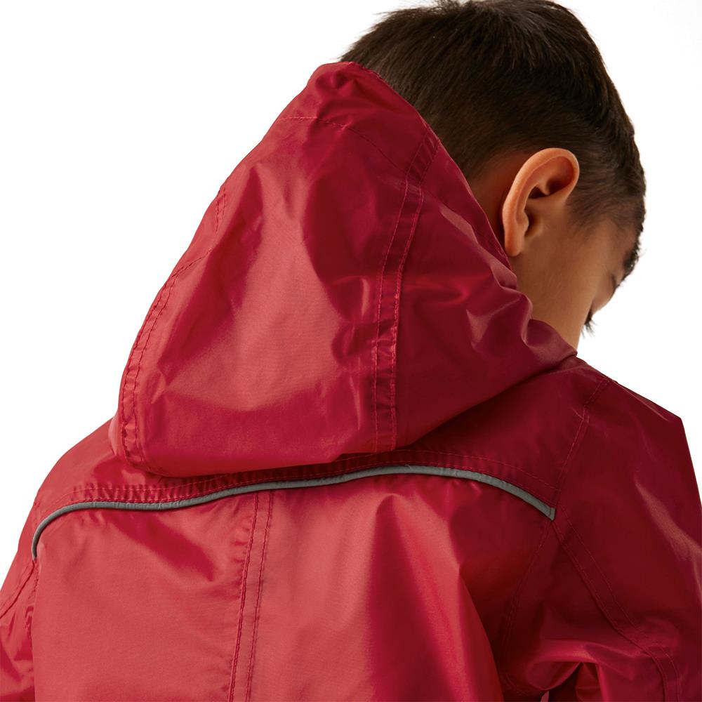 Regatta Kids Paddle Rain Suit Waterproof All-in-One Boys Girls Puddle Hooded - Picture 12 of 21