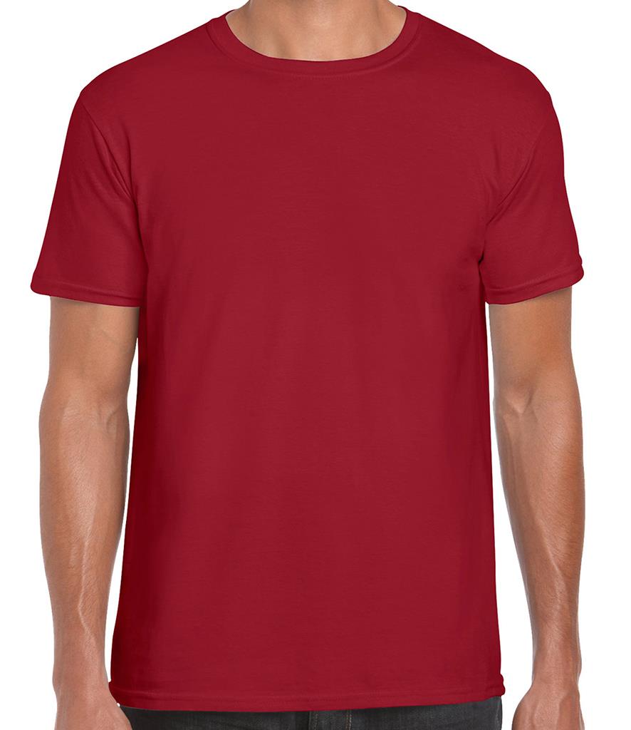 5 PACK Gildan Mens T-Shirt Softyle Plain 100% Ringspun Cotton Crewneck Tee Top - Picture 35 of 38