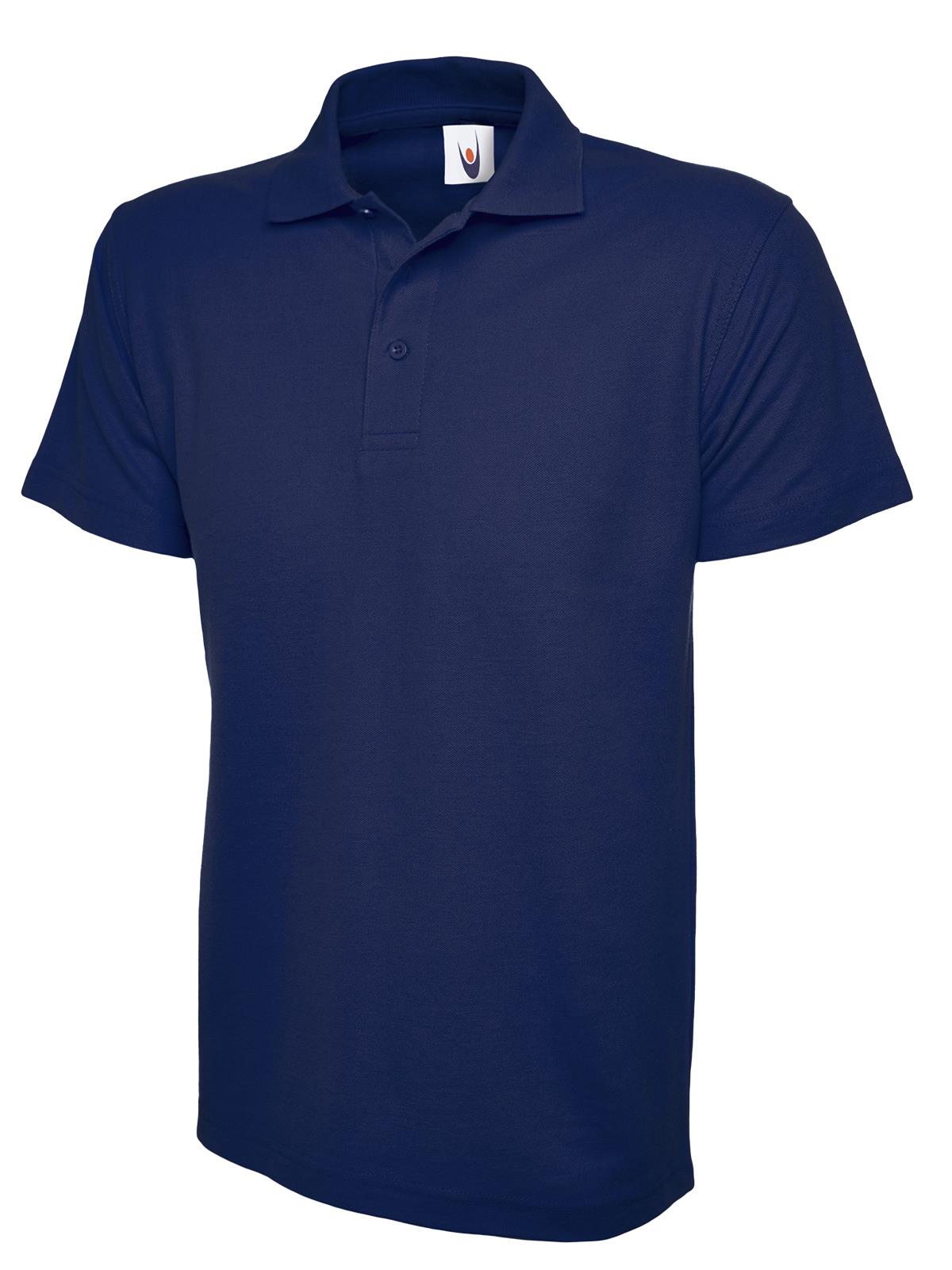 UNEEK Active Polo Shirt Adult Unisex Plain Soft Work Wear Leisure Top UC105 - Picture 10 of 18