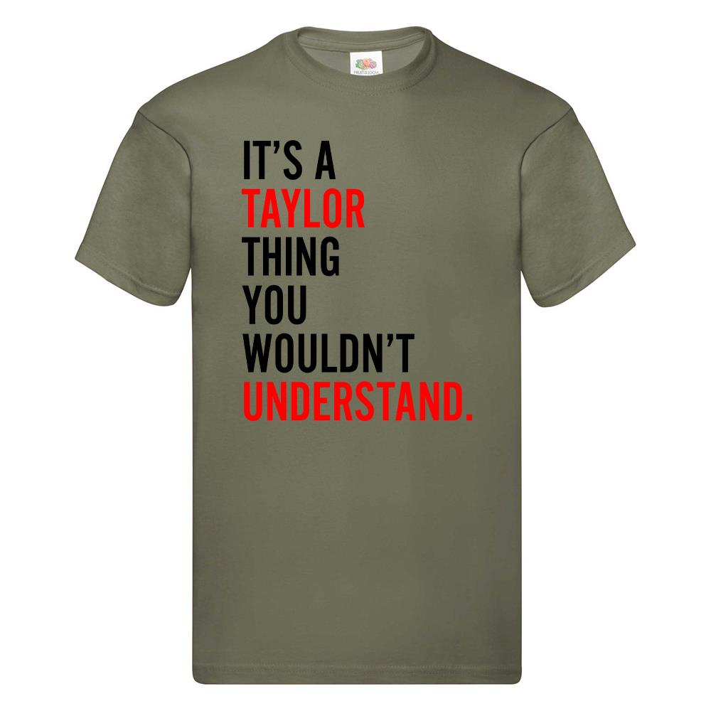 Unisex Taylor Eras Tour 2024 T-Shirt It's A Taylor Thing You Wouldn't Understand - Picture 7 of 9