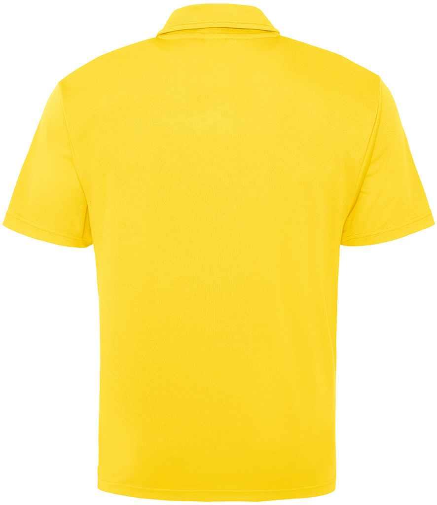 Mens Sports Polo Shirt Quick Dry Wicking Mens Gym Workout Polyester Plain Top - Picture 40 of 42