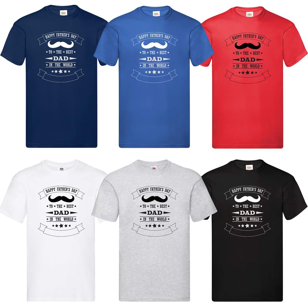 Fathers Day Mens T-Shirt Birthday Top Daddy Gift BBQ DAD Bear Galaxy S-5XL - Imagen 8 de 13
